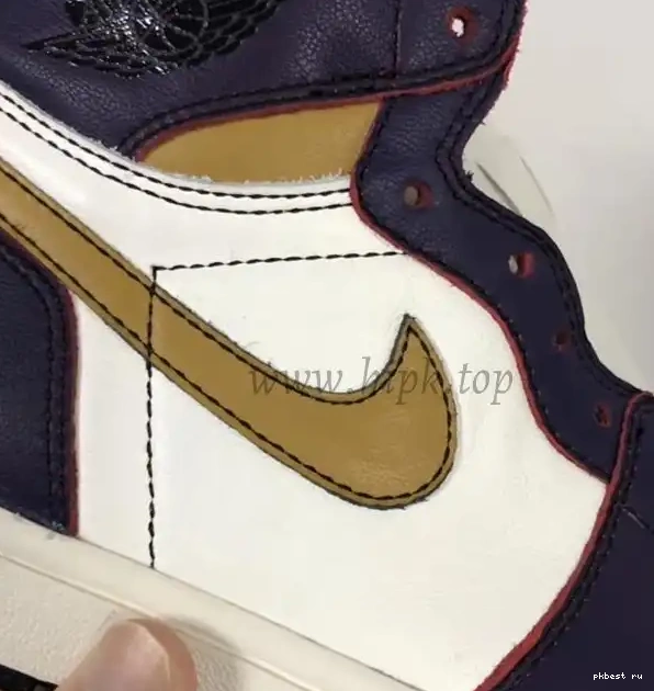 Chicago PK to OG Lakers Purple-Gold ship High God Air 2019 Nike 1 CD6578 Jordan SB Ready Retro 0501